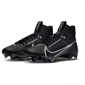 Nike Vapor Edge Pro 360 2 Men's Football Cleat | Black/White/Iron Grey